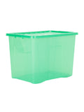 Wham Leprechaun Green 80L storage boxes, imported from the UK