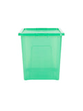 Wham Leprechaun Green 80L storage boxes, imported from the UK