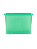 Wham Leprechaun Green 80L storage boxes, imported from the UK