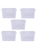 Wham clear storage boxes set of 5 31L - British product