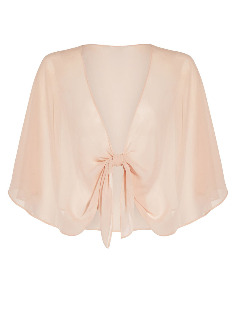 Adrianna Papell pink chiffon cover-up - British product