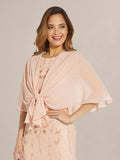 Adrianna Papell pink chiffon cover-up - British product