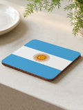 Treat Republic personalised flag coasters set of 4 9.5cm, UK version