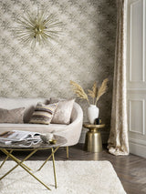 Next Clarke and Clarke Dipinto Natural Wallpaper 10.05m x 52cm- Buy online at McGrocer