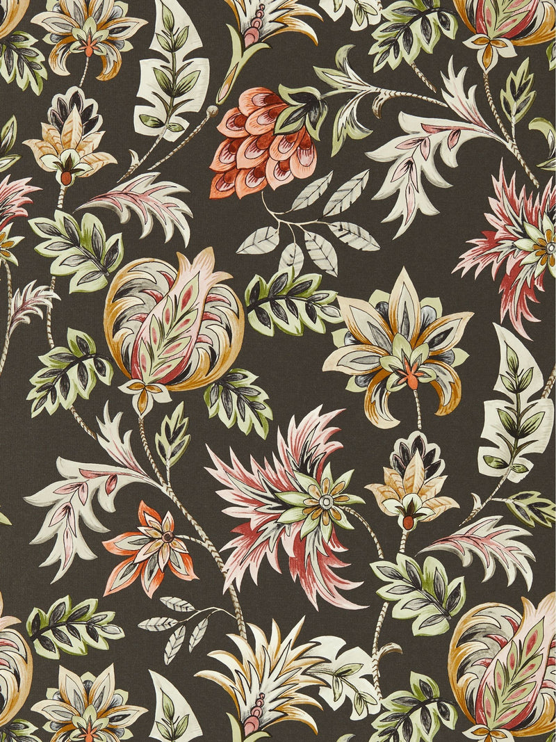 Clarke and Clarke wallpaper Charcoal Sizergh 10.05m (British brand)