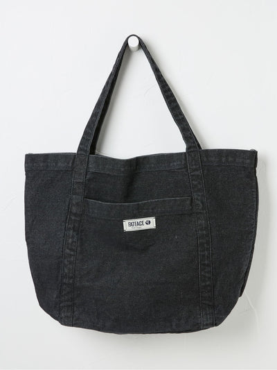 Next FatFace Astrid Black Tote Pocket Cotton Tote Bag- Buy online at McGrocer