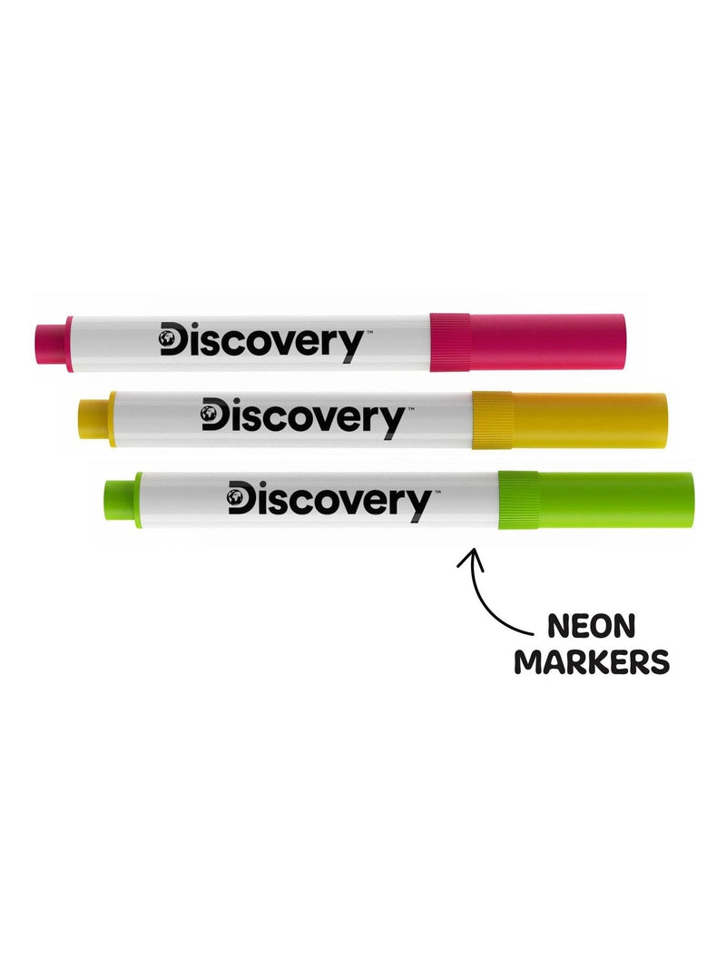 Discovery Neon LED drawing board glow in the dark (British brand)