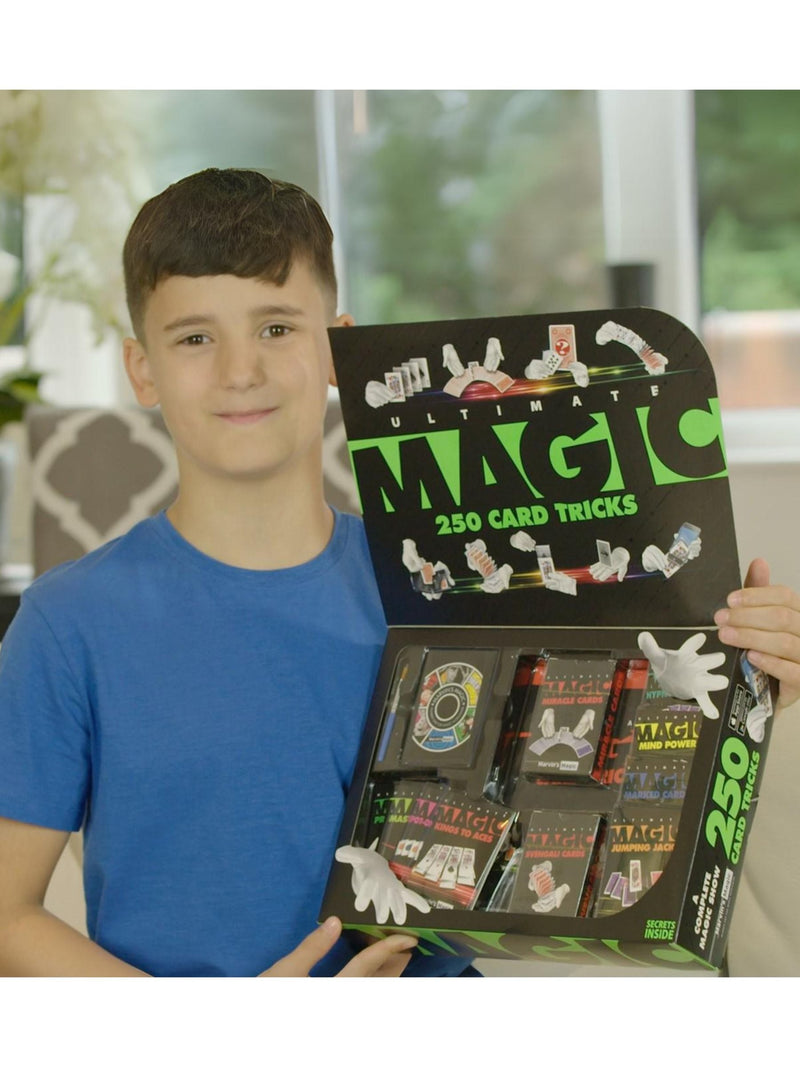 Marvins Magic Ultimate 250 card tricks set, imported from the UK