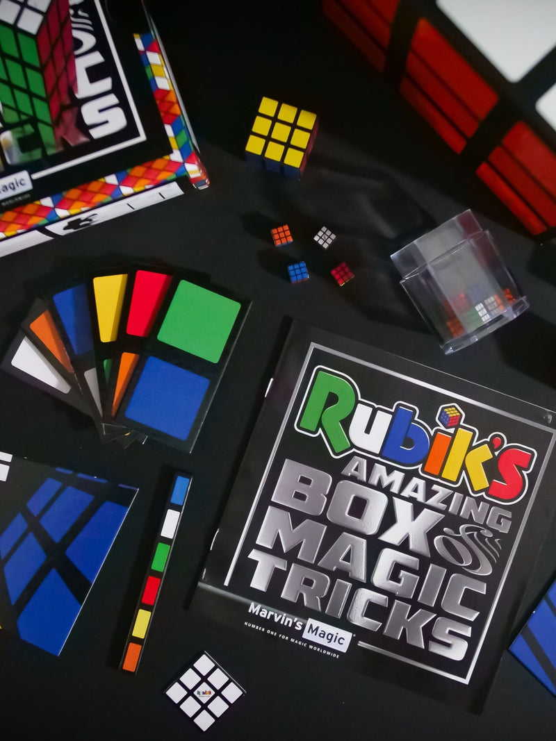 Marvins Magic Rubik's Tricks magic set tin, UK version