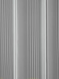 Catherine Lansfield silver textured stripe shower curtain - British product