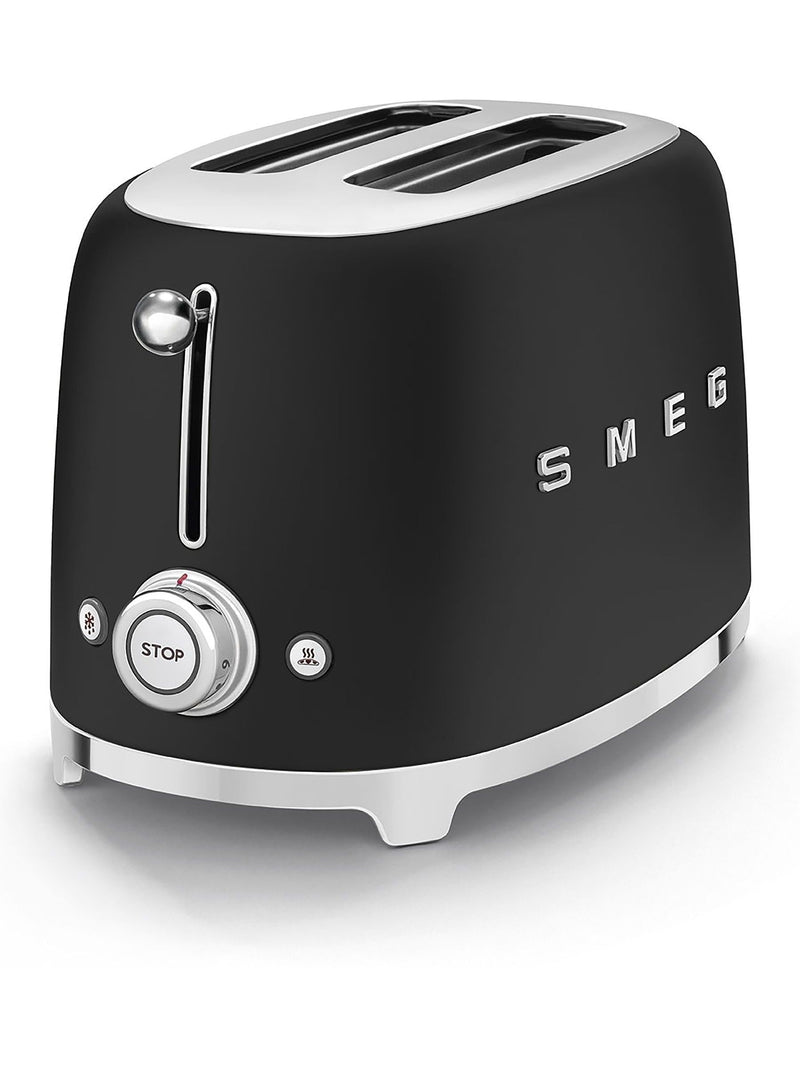 Smeg Black Matt 2 slice toaster (British brand)