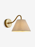 Nina Campbell Sagano wall light cream brass 18cm - British product