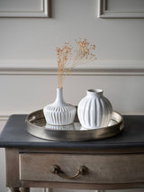 Next Laura Ashley White Stoneware Vases Set of 2 Tabletop Vases- Buy online at McGrocer