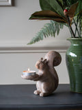 Laura Ashley squirrel candle holder 19cm, UK version
