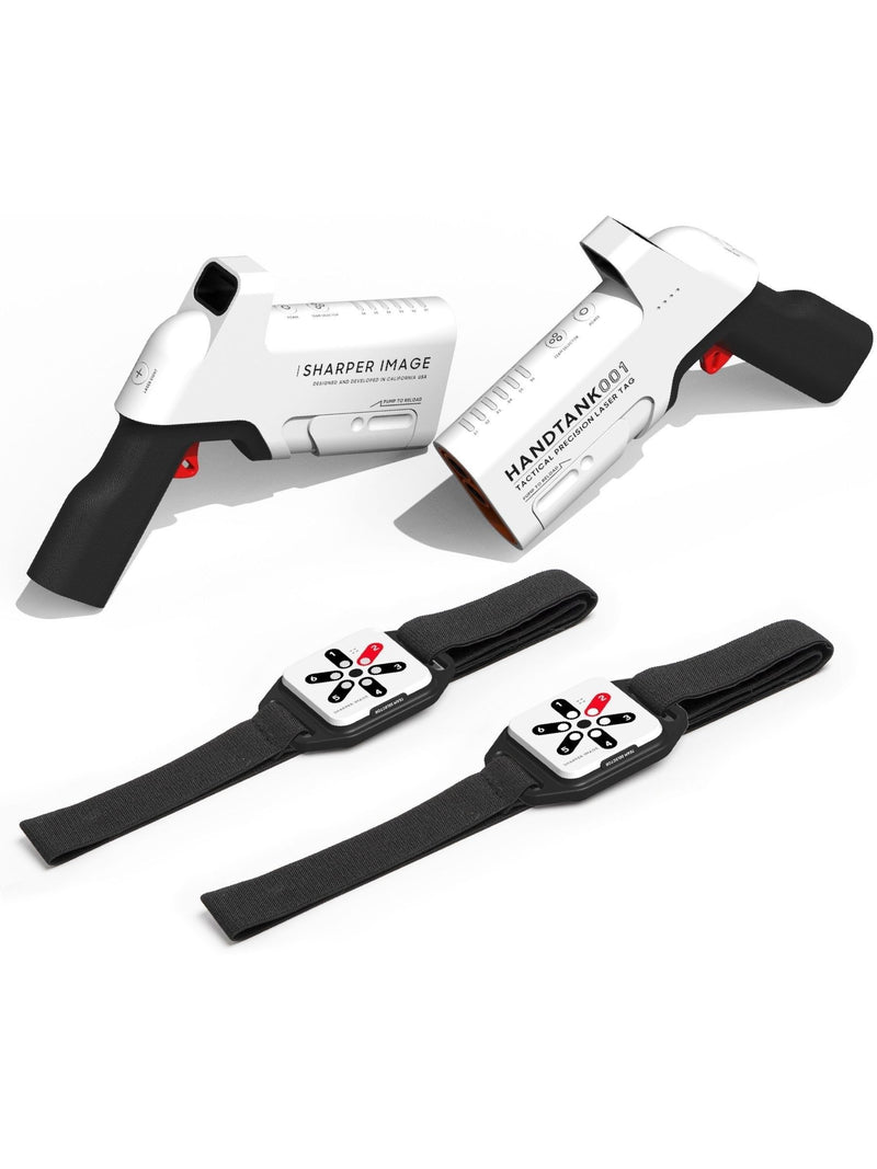 Sharper Image Handtank Laser Tag Battle Pack with 2 blasters - British product