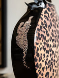Rockett St George leopard large vase, imported from the UK