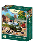 Kidikraft nostalgia farm jigsaw puzzle 1000 pieces, UK version