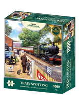 Next Kidikraft Nostalgia Collection Train Spotting 1000 Piece Jigsaw Puzzle- Buy online at McGrocer