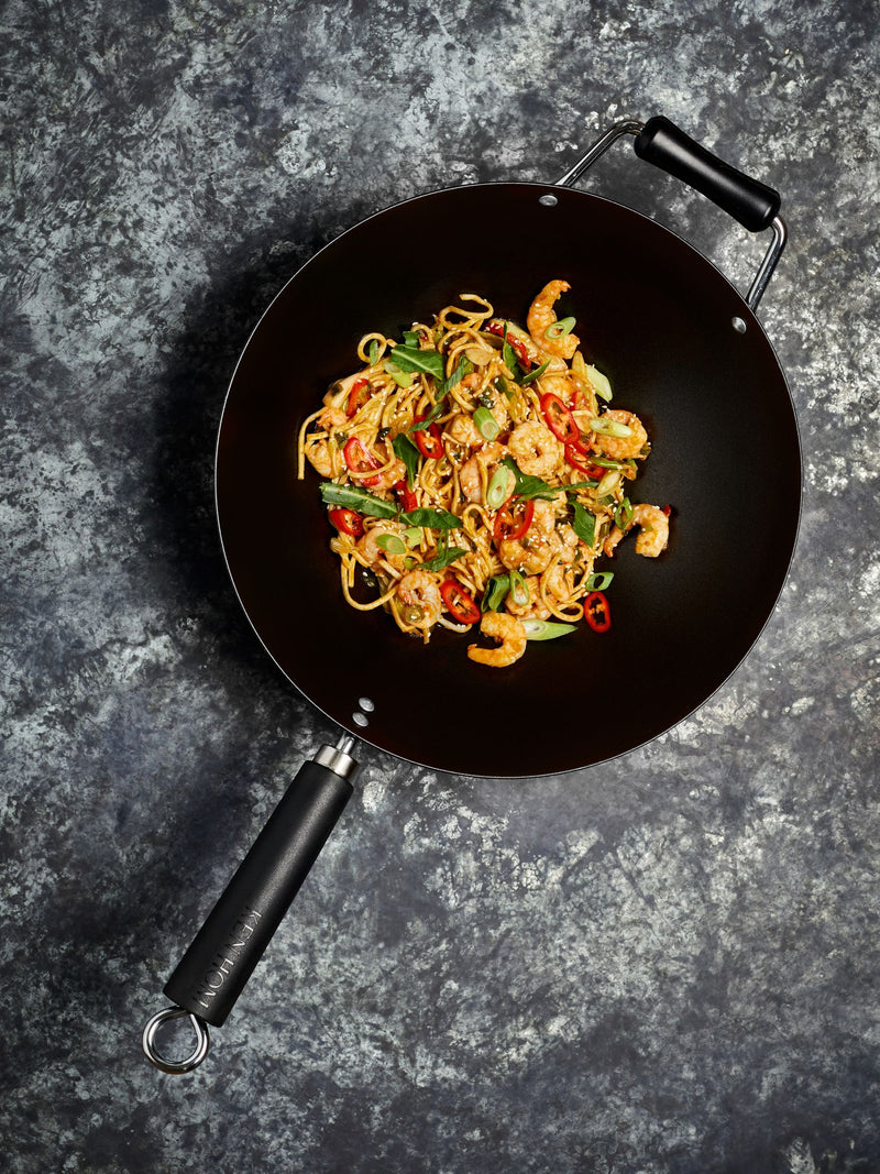 Ken Hom Black Excellence Non-Stick Wok 31cm, UK version