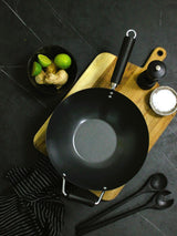 Next Ken Hom Black Excellence Non-Stick Wok 31cm- Buy online at McGrocer