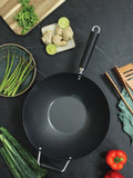 Ken Hom Black Excellence 35cm non-stick wok, UK version