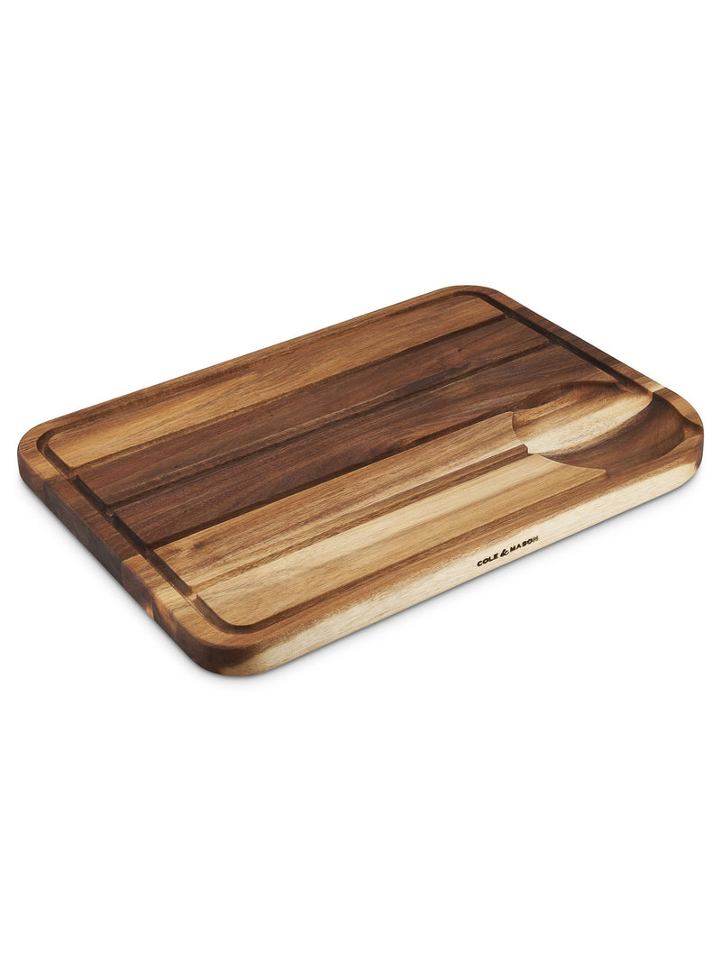 Cole & Mason Natural Berden Acacia Carving Board - British product