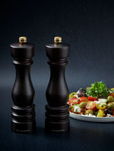 Next Cole & Mason London Chocolate Brown Wood Salt and Pepper Mills 220mm- Buy online at McGrocer