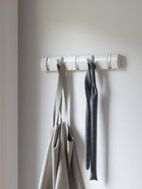 Next Umbra White Flip 5 Coat Hook 51cm- Buy online at McGrocer