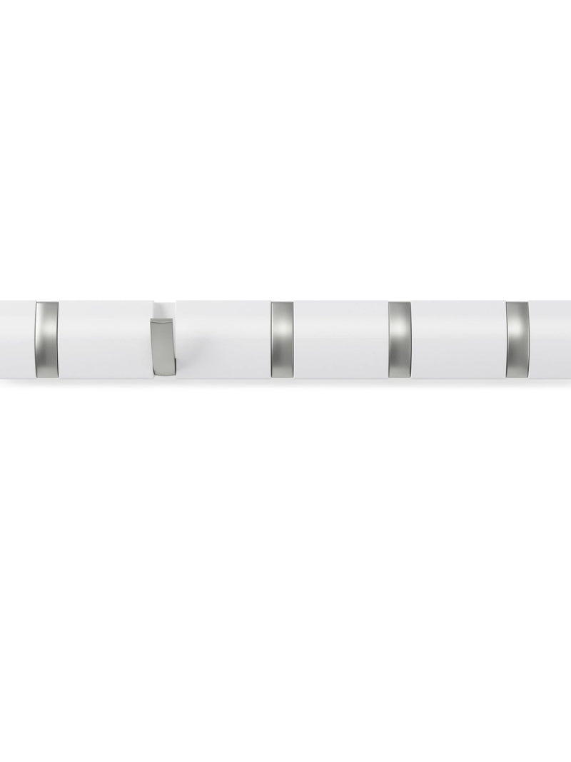 Umbra Flip 5 white coat hook 51cm, UK version