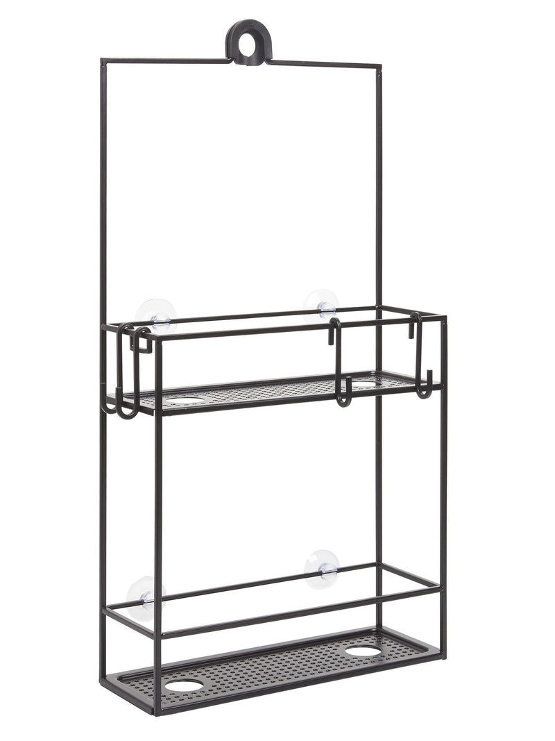 Umbra black Cubiko shower caddy 61cm (British brand)
