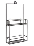 Umbra black Cubiko shower caddy 61cm (British brand)