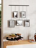 Umbra Black Exhibit 5 Opening Wall Hanging Photo Frame 79cm x 70cm x 3cm (British brand)