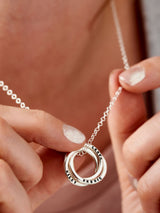 Next Posh Totty Designs Personalised Russian Ring Necklace Sterling Silver Jewellery- Buy online at McGrocer