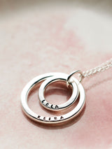 Next Posh Totty Designs Personalised Mummy and Baby Sterling Silver Necklace- Buy online at McGrocer