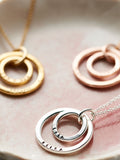 Posh Totty Designs mummy baby sterling silver necklace, imported from the UK