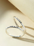 Posh Totty Designs Personalised Stacker Ring, imported from the UK