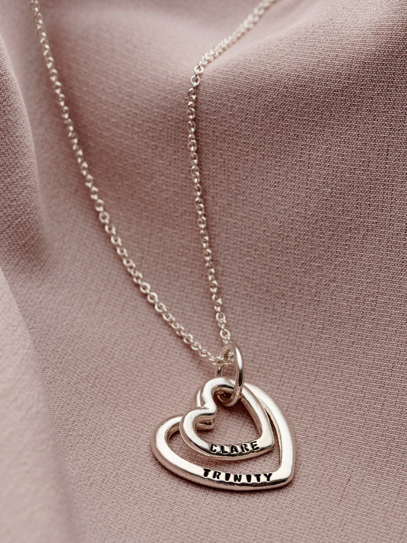 Posh Totty Designs personalised necklace 18cm chain, imported from the UK