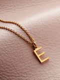 Posh Totty Designs personalised letter necklace, imported from the UK