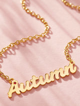 Next Posh Totty Designs Personalised Birthstone Name Necklace- Buy online at McGrocer