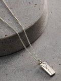 Posh Totty Designs Kintsugi tag necklace with 20 chain, imported from the UK