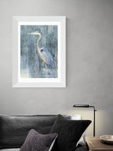 Next East End Prints White Glacier Heron VI Framed Art Print- Buy online at McGrocer