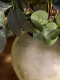 Green Artificial Foliage Arrangement in Lydford Vase