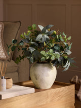 Next Green Artificial Foliage Arrangement in Lydford Vase- Buy online at McGrocer