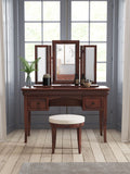 Willis & Gambier Antoinette Brown wooden gallery mirror 67cm x 97cm x 20cm (British brand)