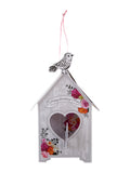 Hallmark mum birthday card with 3D birdhouse pop-up design, 19.5cm square, UK version
