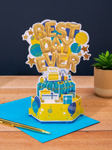 Next Hallmark 3D Pop-Up Birthday Card with Celebration Banner- Buy online at McGrocer
