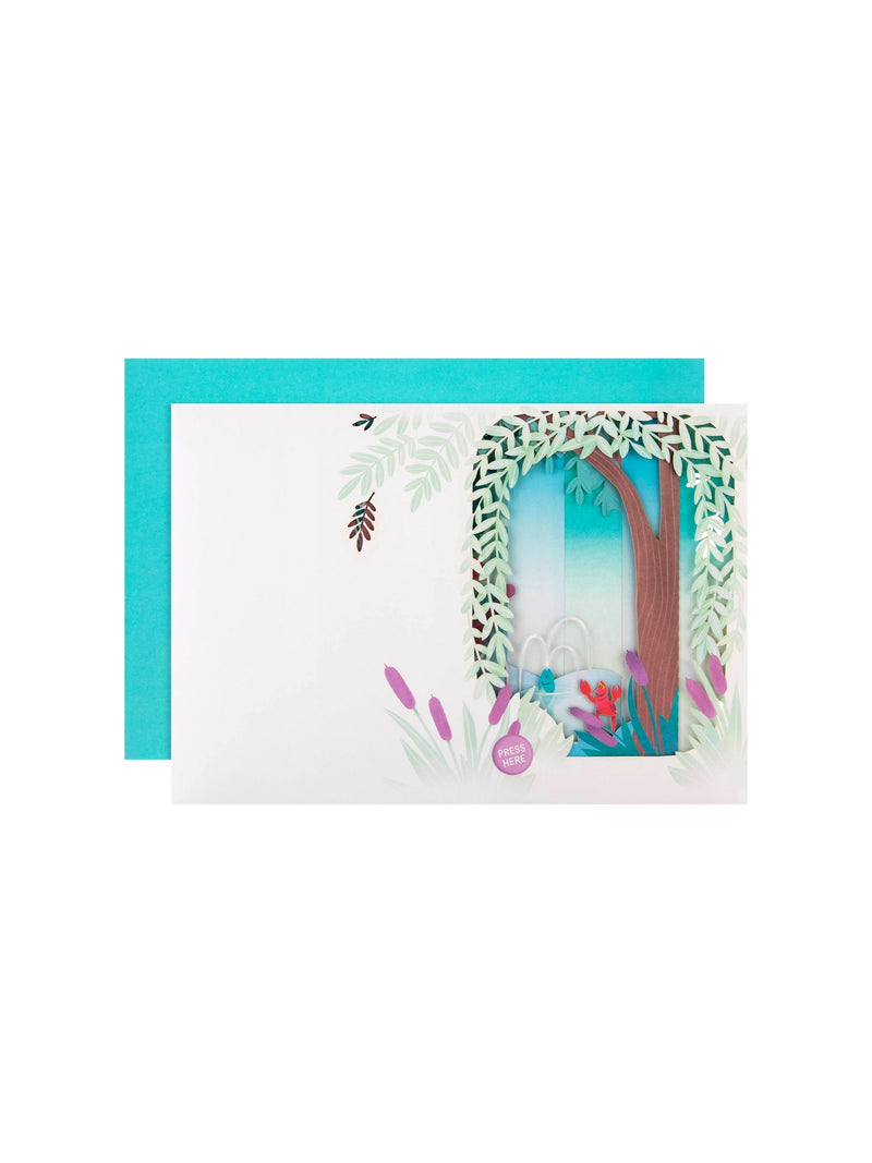 Hallmark Disney The Little Mermaid 3D pop-up musical card, UK version