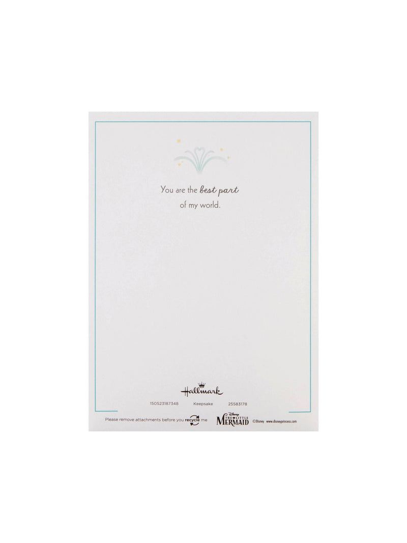 Hallmark Disney The Little Mermaid 3D pop-up musical card, UK version