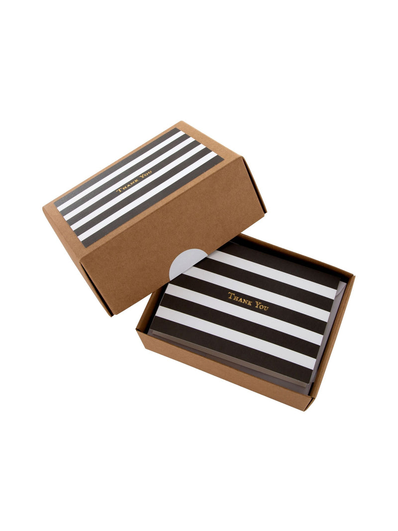 Hallmark thank you cards striped design 40 pack, UK version