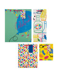 Hallmark gift bags set in birthday designs, UK version